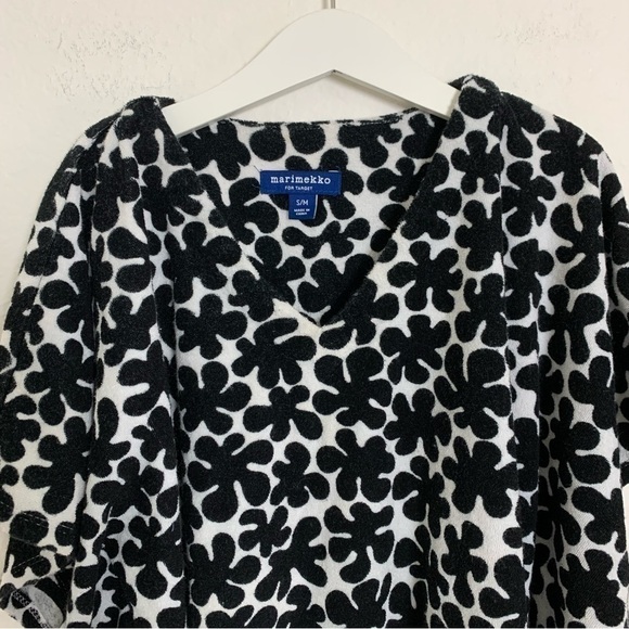 Marimekko For Target Paprika Terry Cloth Coverup Swim Beach Bat wing caftan - Picture 12 of 13